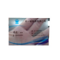 social media transparent glossy business card printing round pink online pvc print salon business card pvc material